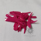 Sword Shape Sequins Hot Pink