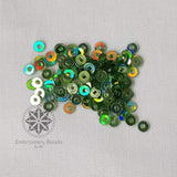 Round Sequins Mint Green