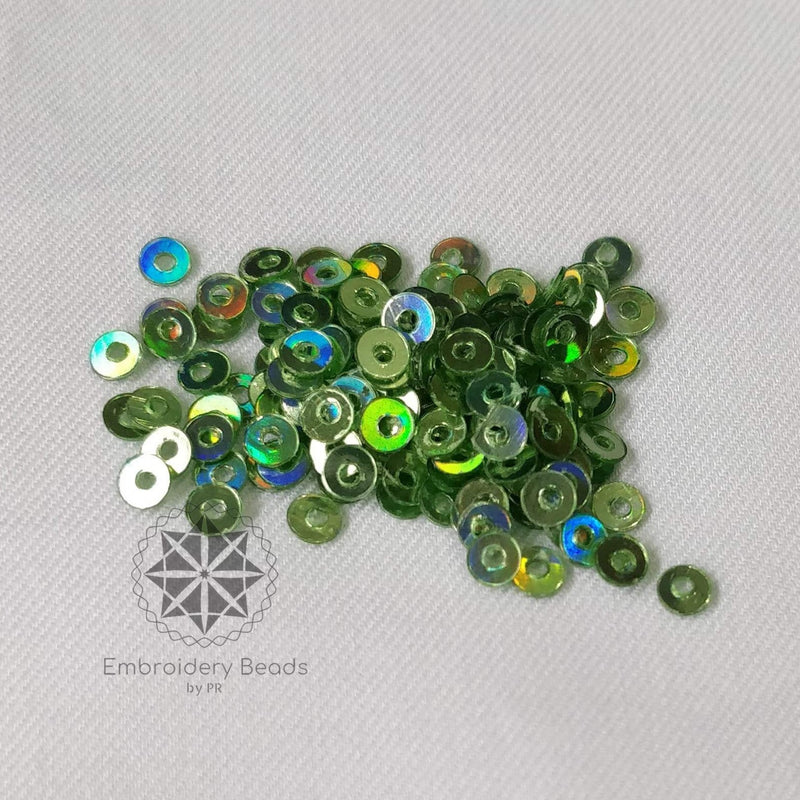 Round Sequins Mint Green