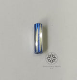 Bugle Beads Dark Blue  10mm