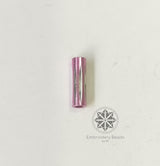 Bugle Beads Pink 10mm