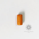 Cylindrical Beads Orange 8mm
