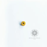 Cylindrical Beads Yellow