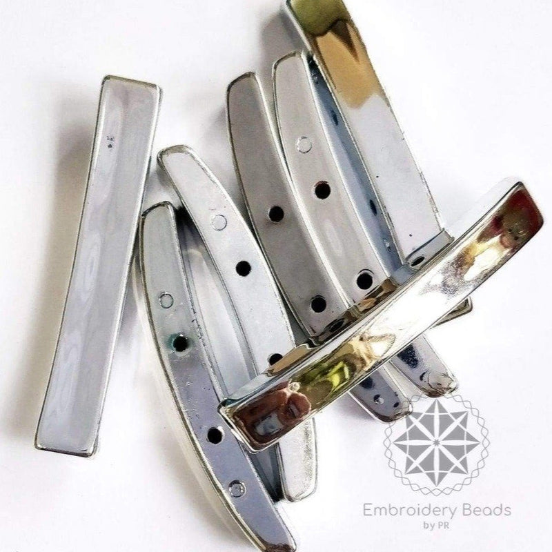 Rectangle Tube Silver 8*50mm