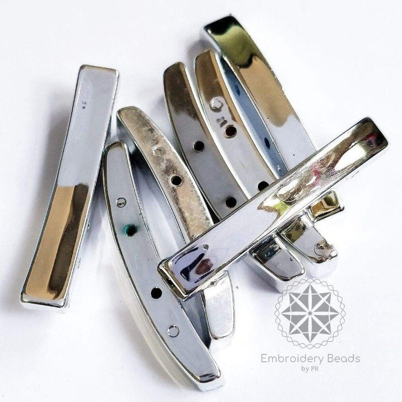 Rectangle Tube Silver 8*50mm