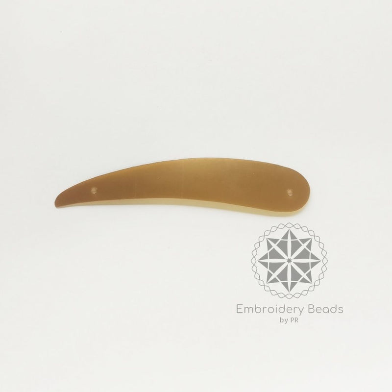 Sword Shape Sequins Brown