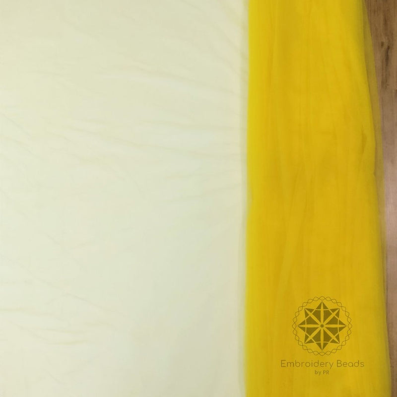 Tulle / Net Yellow 54 Inch
