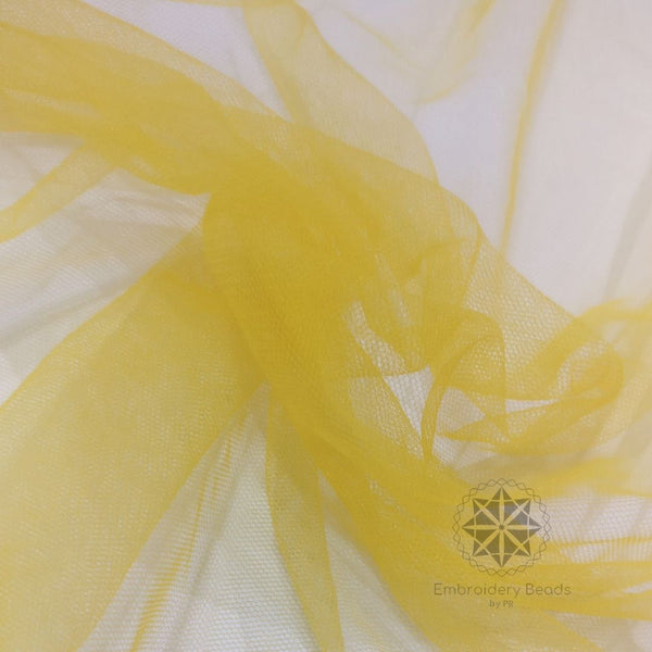 Tulle / Net Yellow 54 Inch