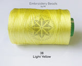 Rayon Silk Thread Light Yellow