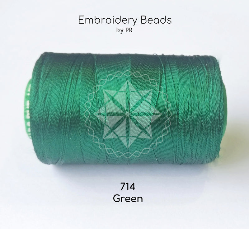 Rayon Silk Thread Green