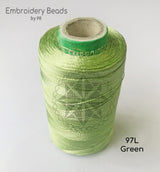 Rayon Silk Thread Green ( 72 )