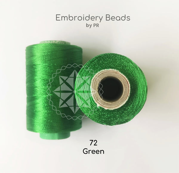 Rayon Silk Thread Green ( 97L )