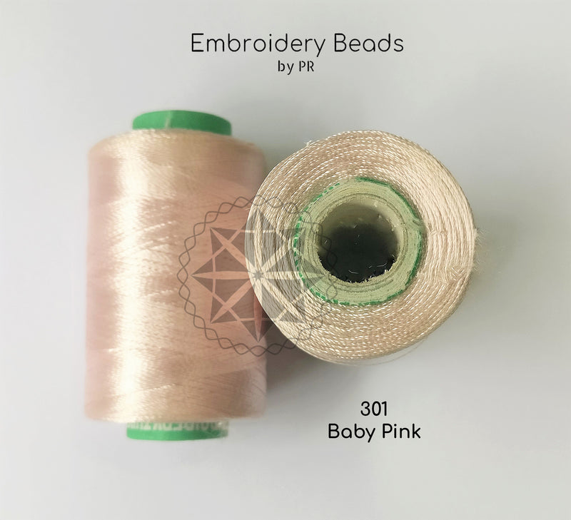 Rayon Silk Thread Baby Pink