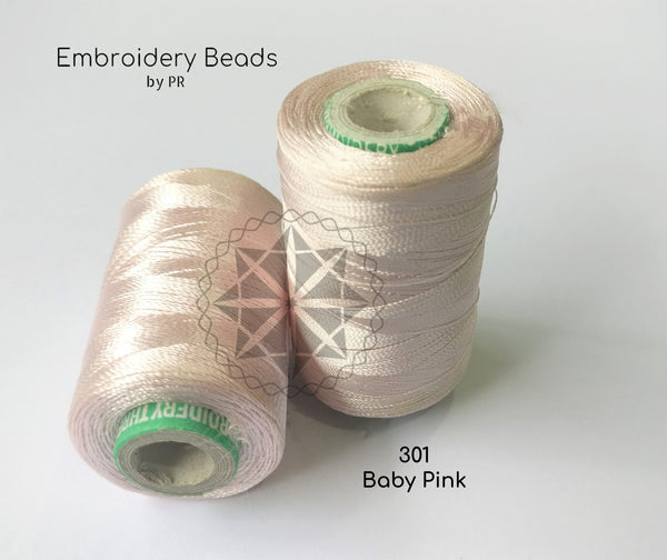 Rayon Silk Thread Baby Pink