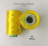 Rayon Silk Thread Yellow ( 42 )