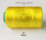 Rayon Silk Thread Yellow ( 42 )