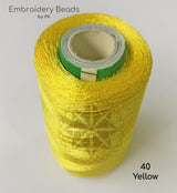 Rayon Silk Thread Yellow ( 40 )