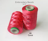 Rayon Silk Thread Coral