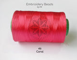 Rayon Silk Thread Coral