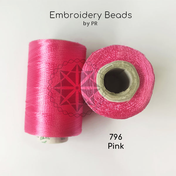 Rayon Silk Thread Pink