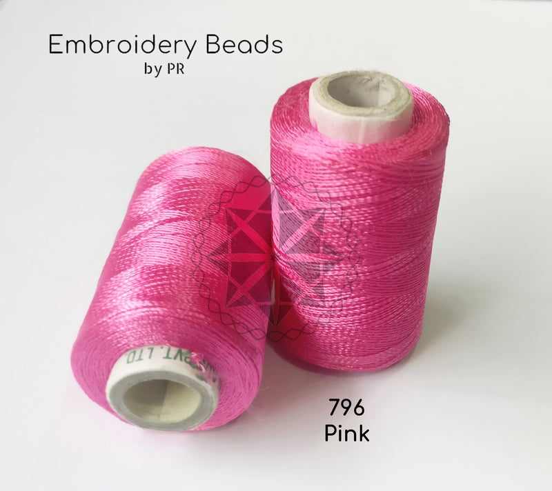 Rayon Silk Thread Pink