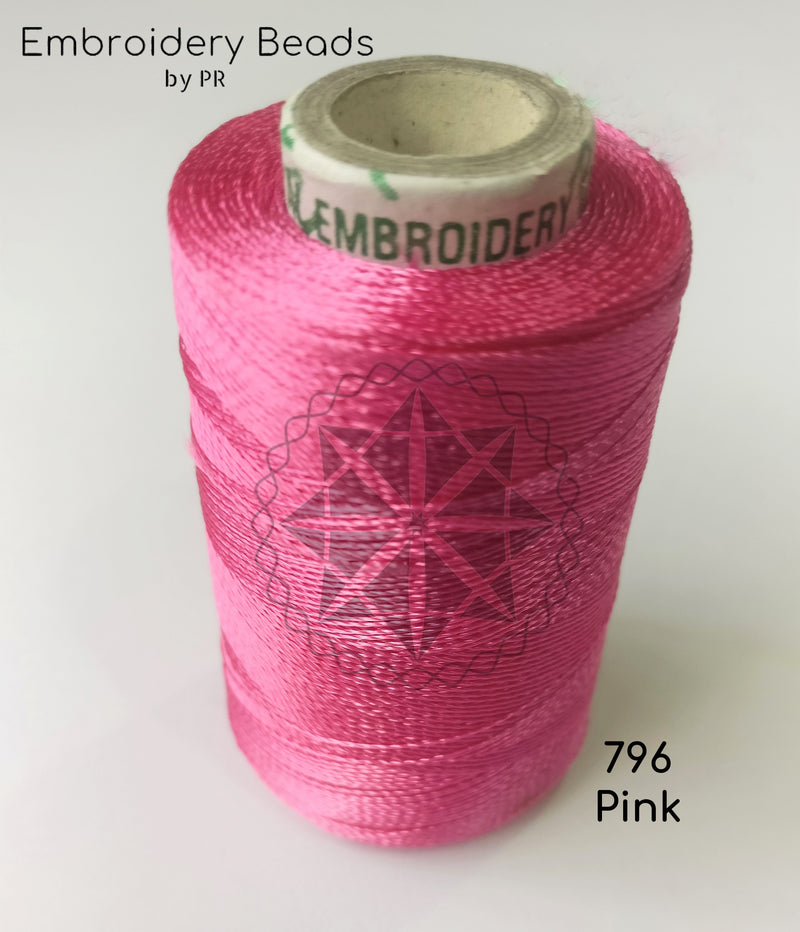 Rayon Silk Thread Pink