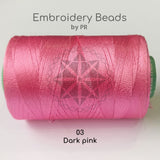 Rayon Silk Thread Dark Pink