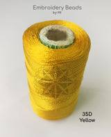 Rayon Silk Thread Yellow ( 35D )