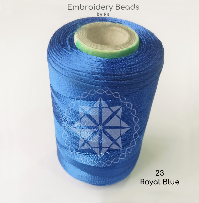 Rayon Silk Thread Royal Blue