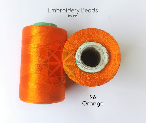 Rayon Silk Thread Orange