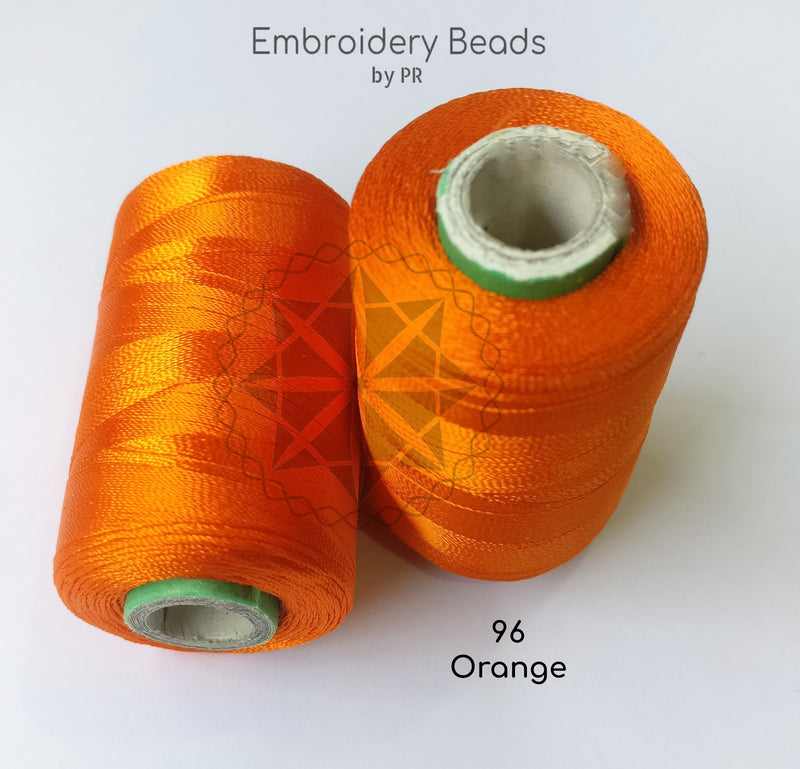 Rayon Silk Thread Orange