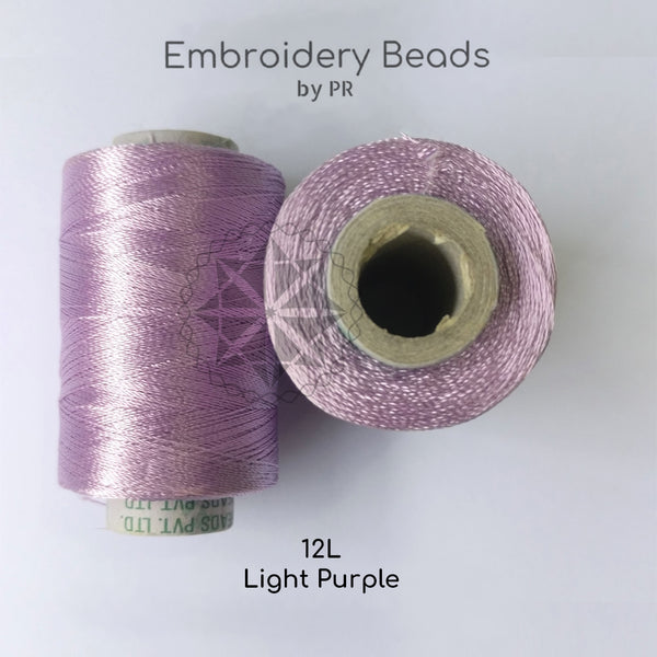 Rayon Silk Thread Light Purple
