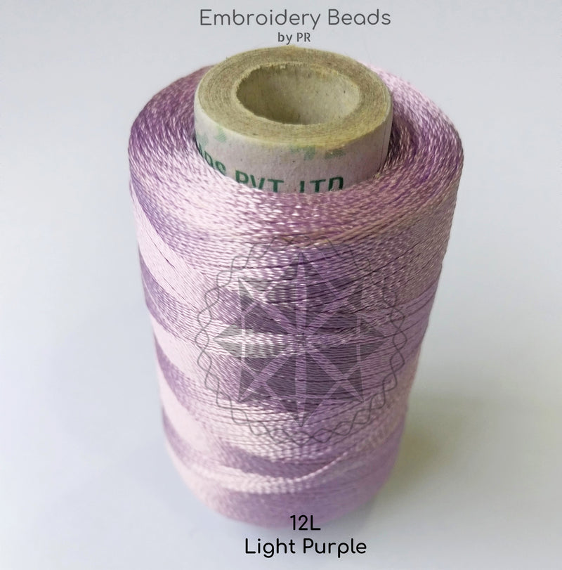 Rayon Silk Thread Light Purple