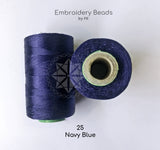 Rayon Silk Thread Navy Blue