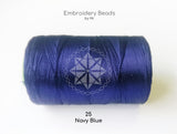 Rayon Silk Thread Navy Blue