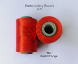 Rayon Silk Thread Drak Orange