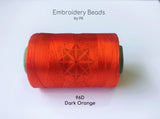 Rayon Silk Thread Drak Orange