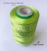 Rayon Silk Thread Leaf Green
