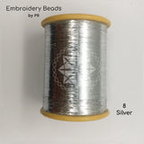 Flat Metallic Thread Silver