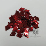 Diamond Shape Sequins Maroon