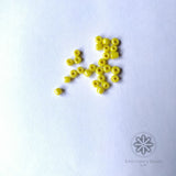 Seed Beads / Poat Yellow 2mm