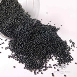 Seed Beads / Poat Black 0.15mm
