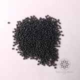 Seed Beads / Poat Black 0.15mm