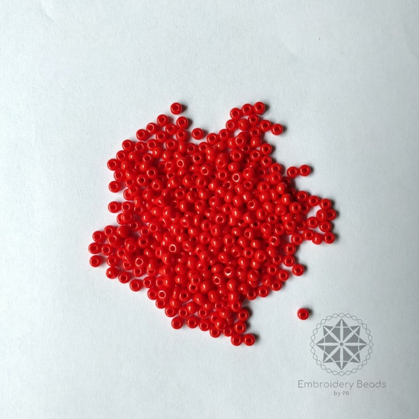 Seed Beads / Poat Red 0.11mm