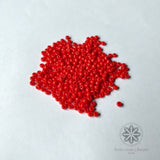 Seed Beads / Poat Red 0.11mm