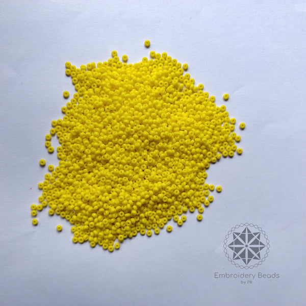 Seed Beads / Poat Yellow  0.11mm