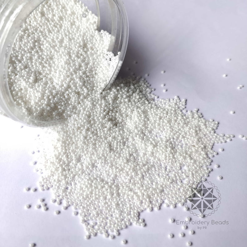 Seed Beads / Poat White 0.15mm