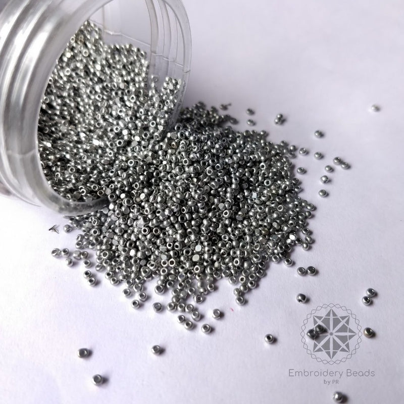 2 Cut Beads / Sheen Beads Steel