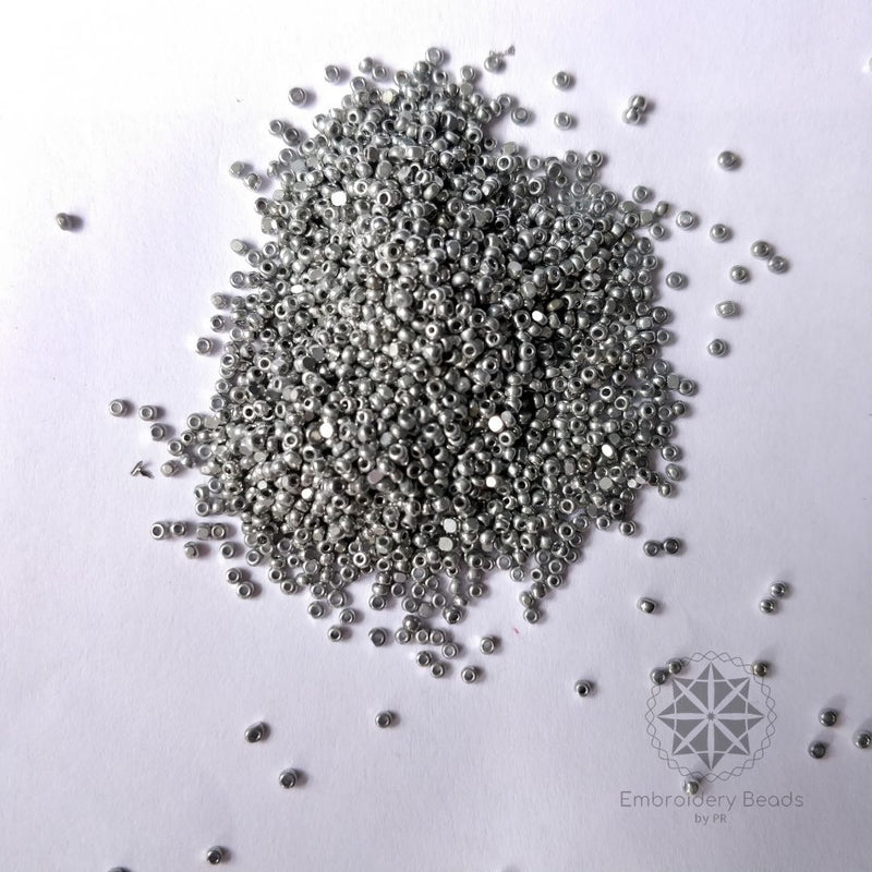 2 Cut Beads / Sheen Beads Steel