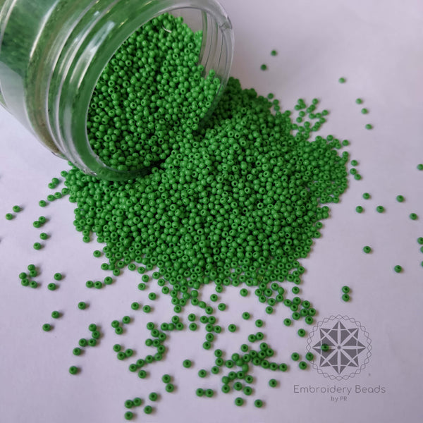 Seed Beads / Poat Green 0.15mm